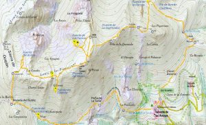 Mapa Fuentes Cerro