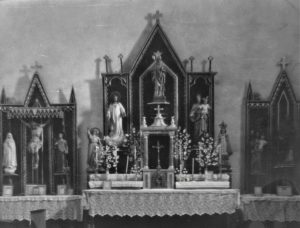 Altar en los años 40 Altar en los años 40