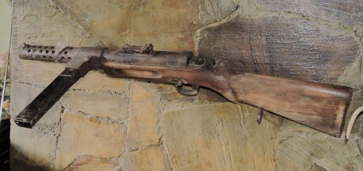 Un fusil de la guerra civil (imagen cedida por Ángel Chicharro)