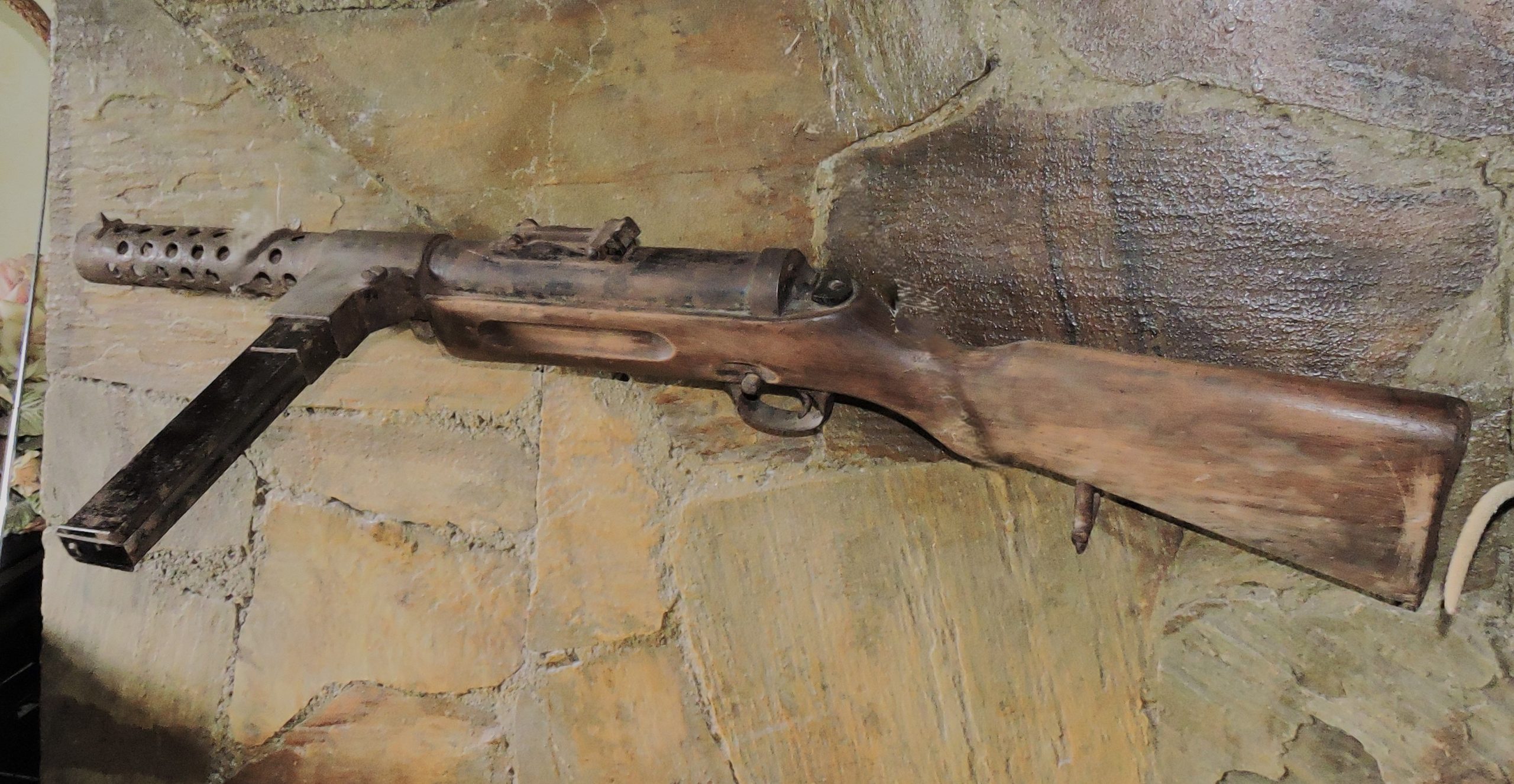 Un fusil de la guerra civil (imagen cedida por Ángel Chicharro)
