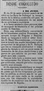 Corrrrrrespondencia de España 5 junio 1896 Corrrrrrespondencia de España 5 junio 1896