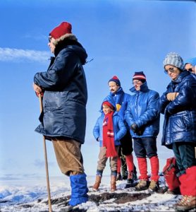 Jesús Garcia Perdices en Ocejón junto con otros enamorados del pico