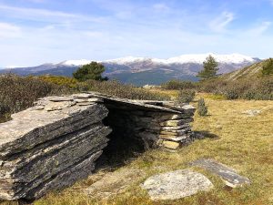 Un refugio en el Collado San Pedro